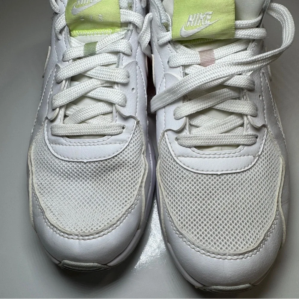 Nike Air Max Excee GS Sneakers White Pink‎ Lime CW5829-100 Size 4Y